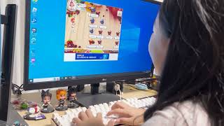 Korean Typing Game for 2nd Graders [upl. by Bartholomeo290]