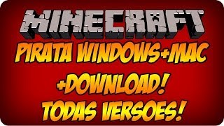 Como baixar e instalar minecraft pirata 175 [upl. by Aihtnys763]