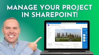 How to Create a SharePoint Site for Projects 2024 [upl. by Wendie]