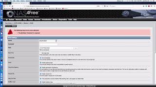 NAS4Free Disk Setup and File Sharing [upl. by Ecirrehs671]