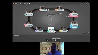 Ignition Casino Hold em Poker 5 Sit and Go Lowlights 11324 [upl. by Htebazile]