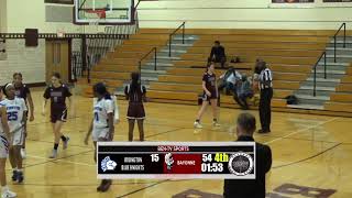 BAYONNE HIGH SCHOOL GIRLS VARSITY BASKETBALL VS IRVINGTON 2024 NJSIAA ROUND 1 [upl. by Botsford334]