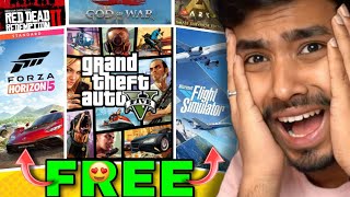 TOP 5 OFFICIAL WEBSITE FOR FREE PC GAMES IN 2023🤩🔥 NO VIRUS  NO CRACK  NO CLICKBAIT [upl. by Sutelc]