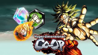 GET SS GOTEN Z POWER HOW TO BEAT HYPERDIMENSIONAL COOPVS SUPER SAIYAN BROLY DB LEGENDS [upl. by Canon190]