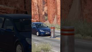 Opel Bollard Crash Test [upl. by Kiley3]