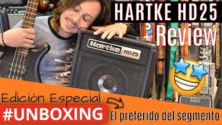 UNBOXING y review HARTKE HD25 A pedido de los bajistas probamos a fondocon BAJO WARWICK CORVETTE [upl. by Osei]