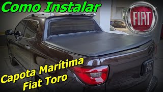 Como Instalar Capota Marítima Fiat Toro  Instalação Capota Marítima  Fiat Toro Turbo 2022  FVM [upl. by Johnna]