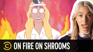 A Shroom Trip That Went Up in Flames… Literally ft Sarah Coffey – Tales From the Trip [upl. by Proudlove]