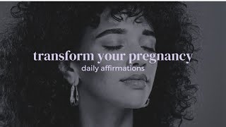 Listening To This Daily Will Transform Your Pregnancy  Affirmations Subliminal by Pregnancy Mindset [upl. by Baskett849]