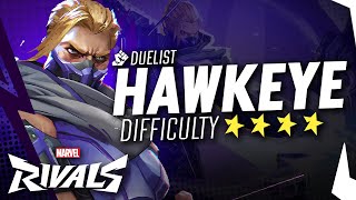 Hawkeye Gameplay  Full Abilities Revealed  Marvel Rivals [upl. by Ahsielat713]