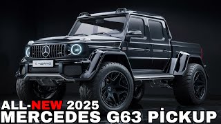 2025 Mercedes G63 AMG Pickup Introduced [upl. by Neomah65]