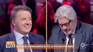 Un fisco più semplice  Matteo Renzi ospite a Dritto e Rovescio 14 marzo 2024 [upl. by Colner804]