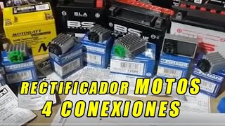 COMO Funciona regulador de Voltaje de moto 4 conexiones o pines ANALISIS de Sistema CCCA [upl. by Odnavres]