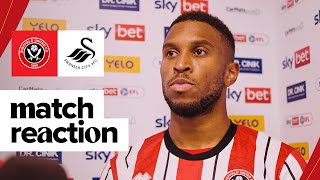 Tyrese Campbell  Sheffield United 10 Swansea  Post Match Reaction [upl. by Adallard258]