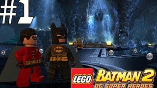 Lego Batman 2  Walkthrough Part 1 Theatrical Pursuits [upl. by Marienthal]