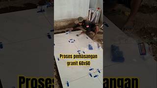 Pasang granit 60x60 construction shorts diy interiordesign dicas [upl. by Norven641]