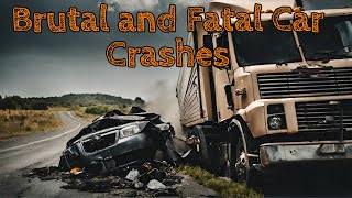 Brutal and Fatal Car Crashes 8 [upl. by Eelitan]