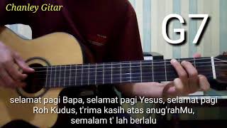 belajar gitar selamat pagi Bapa [upl. by Apur]