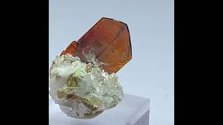 Well terminated brookite crystal on matrix [upl. by Nuawtna963]