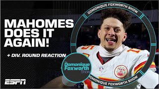 Mahomes beats Allen AGAIN  FULL Divisional Round breakdown  The Domonique Foxworth Show [upl. by Ayotna]