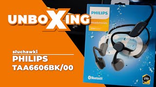 Unboxing słuchawek Philips TAA6606BK00 PL2023 [upl. by Treulich311]