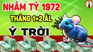 Tháng 12 Cực Giàu NHÂM TÝ 1972 Rũ Sạch Đen Đủi Trả Sạch Nợ Giàu Có Nhất Vùng [upl. by Maro777]