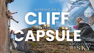 SKYLODGE ADVENTURE SUITES PERU  SLEEPING ON THE SIDE OF A CLIFF IN A CAPSULE HOTEL [upl. by Perkoff59]