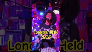 Longest held note ever shorts longestheldnote belting judithhill strongvocals thevoice [upl. by Kir]