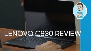 Lenovo Yoga C930 Review  Hands On  Soundbar with Dolby Atmos [upl. by Felicity]