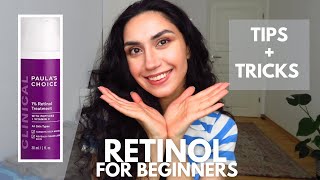 Retinol for Beginners I Paula’s Choice 1 Retinol Treatment [upl. by Ssilem]