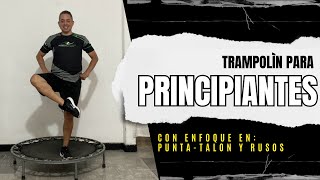 TRAMPOLÌN PRINCIPIANTES  ENFOQUE EN RUSOS Y PUNTATALÓN  NUEVA SERIE [upl. by Burne]