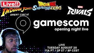 GAMESCOM Opening Night Live 2024 watch party  Ufilmee Live [upl. by Kilian]