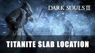 Dark Souls 3 Ashes of Ariandel  Titanite Slab Location [upl. by Accissej502]