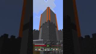 Lava baseamp Huge castle minecraft bamboofarm gaming oldfarm [upl. by Fahland33]