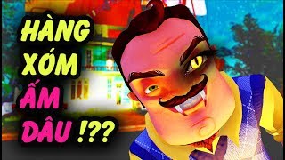 Hello Neighbor 1 GAME GHÊ RỢN ĐỘI LỐT HÀNG TRẺ CON [upl. by Jat]