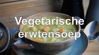 Vegetarische erwtensoep met geroerbakte groenten recept [upl. by Yggam]