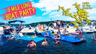 The Lake of The Ozarks Shootout  The World’s Coolest Boat Race [upl. by Nylsor]