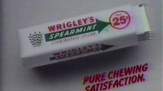 1994 Wrigleys Spearmint Gum Commercial Fast Food Order Better Quality [upl. by Magen623]