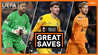 UEL Great Saves of the Season  Maignan Israel Kelleher [upl. by Nugesulo]