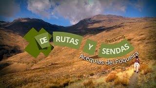 LA ALPUJARRA SENDERO ACEQUIAS DEL POQUEIRA DE RUTAS Y SENDAS ROUTES AND PATHS [upl. by Salvay]