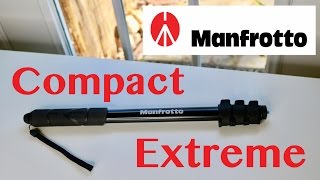 MANFROTTO ❤️ Compact Extreme 2in1 Monopod amp Pole Review ✅ [upl. by Even]