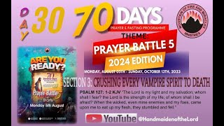 Day 30 MFM 70 Days Prayer amp Fasting Programme 2024Prayers from Dr DK Olukoya General Overseer MFM [upl. by Yatnwahs]