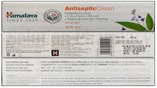 Himalaya Antiseptic Cream  Effective Ayurvedic Antiseptic Cream  Himalaya Cream for Cut amp Burn [upl. by Naejeillib780]