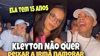 hytalo tenta convencer o kleyton deixar a irmã namorar 🫢 [upl. by Nolyaw]