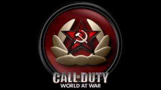 Call of Duty World at War Red army theme [upl. by Etnaik950]