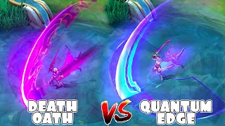 Benedetta Quantum Edge VS Death Oath Skin Comparison [upl. by Abekam]