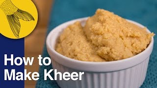 Bengali Kheer  Khoya or Mawa  Sweet Reduced Milk [upl. by Subocaj]