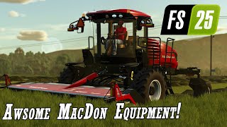 😍 Farming Simulator 25 😍 New Brand 😍 MacDon [upl. by Hardej818]