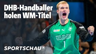 U21HandballWM Deutschland schlägt Ungarn im Finale und ist Weltmeister [upl. by Asehr267]