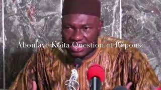 Abdoulaye Koita Réponses Aux Questions 1eme [upl. by Carce]